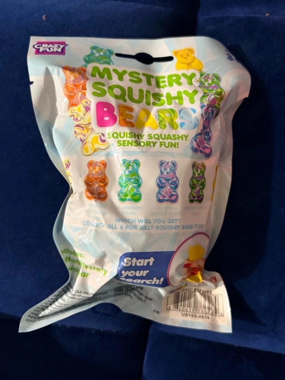 RMS Crazy Fun Mystery Squishy Bears – Series 3 🧸